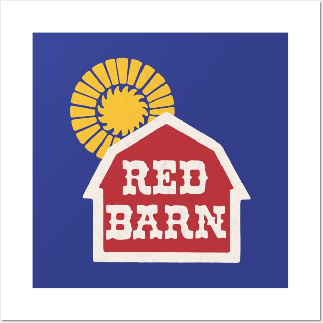Red Barn Restaurant Wall Art by Turboglyde